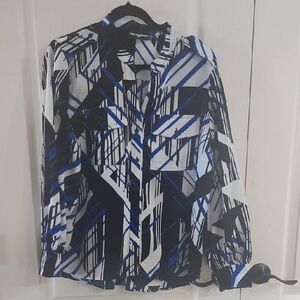 Blue Black And White XL Karl Lagerfeld